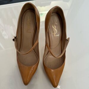 Saint Laurent platform heels.